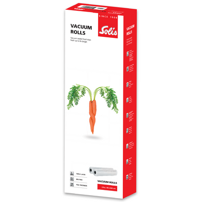Solis vacuum rolls - 40 x 600 cm (2 rolls)