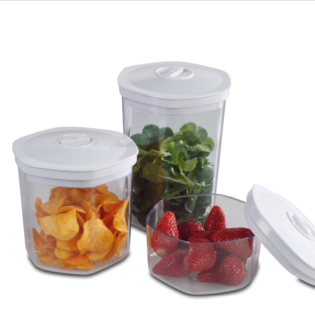 Vacuum Container Made In Vacuum Vacuum Containers (3 pieces) – Solis Global