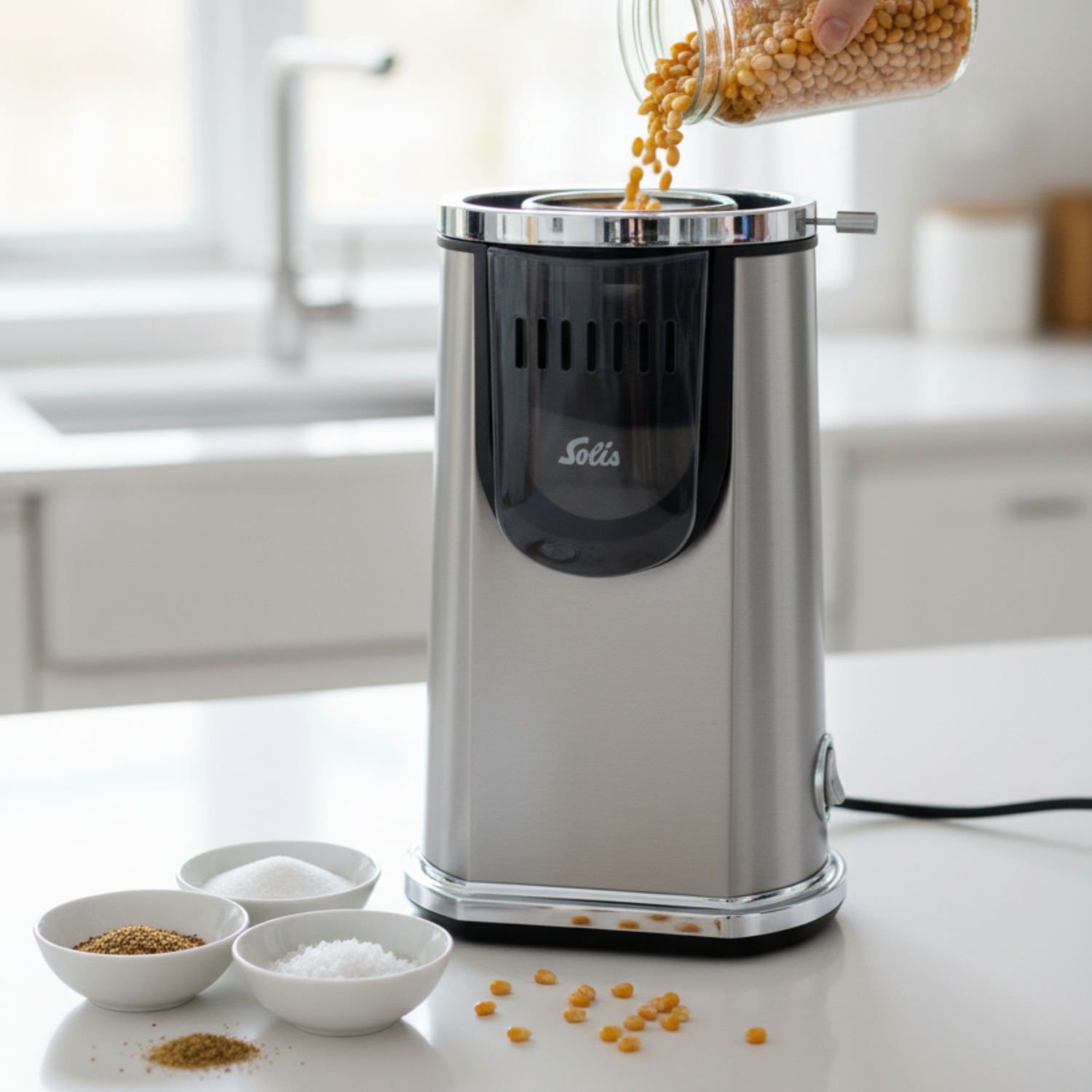 Fun Popcorn Maker Solis Pop & Fun Popcorn Maker — Healthy Hot-Air Popcorn Machine | Solis ...